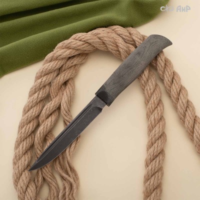 Финка Вача Лайт (текстолит, пескоструйная обработка рукояти, стоунвош) - Компания «АиР»