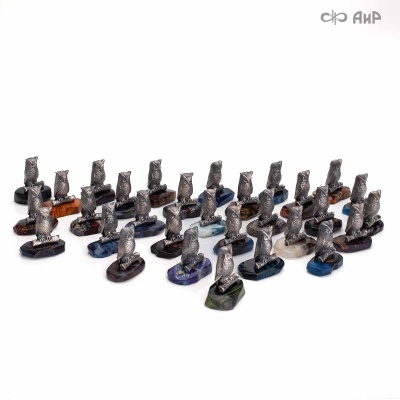 Сувенир Сова на подставке, Артикул: AF0000023964 - Компания «АиР»