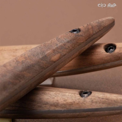 Набор стейковых ножей ЦМ (орех) дамасская сталь ZDI-1016 - Компания «АиР»