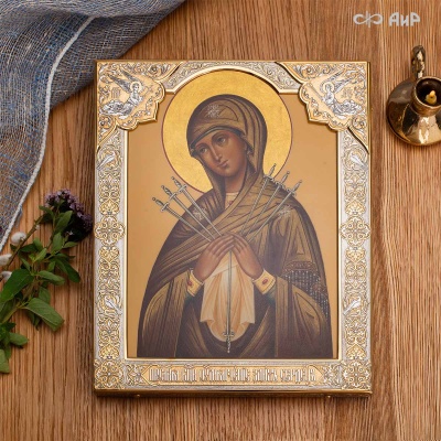 Икона в окладе Умягчение злых сердец, Артикул: 39123 - Компания «АиР»
