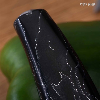 Набор Поварской-3 (композит с алюминиевой микросеткой волны, черный) дамасская сталь ZDI-1016 - Компания «АиР»