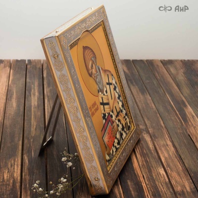  Икона в окладе Святой Спиридон Тримифунтский Артикул: 37686 - Компания «АиР»
