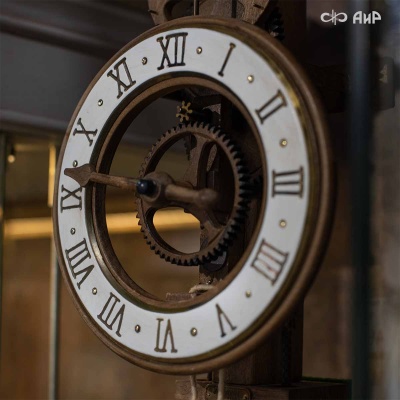  Настенные деревянные часы Ardavin MATUTINUS Blanco, Артикул: AF0000013391 - Компания «АиР»