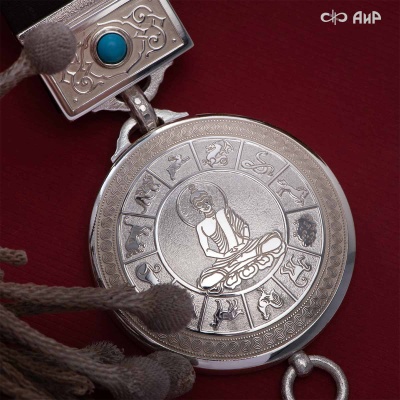 Набор Духовные ценности, серебро, дамасская сталь, ZD-0803, Артикул: 38420 - Компания «АиР»