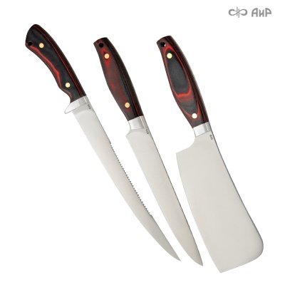 Набор Таймень (микарта, G10 черно-красный) - Компания «АиР»