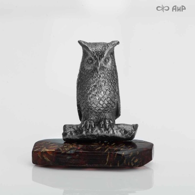 Сувенир Сова на подставке, Артикул: AF0000023964 - Компания «АиР»