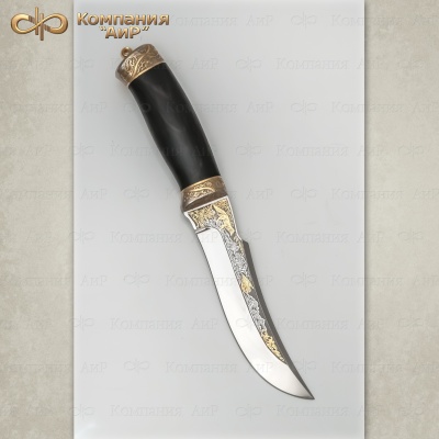 Нож Клык люкс с сюжетом Хитрая лиса на охоте, Артикул: 2948 - Компания «АиР»