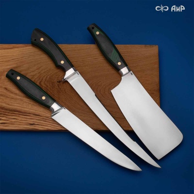 Набор Таймень (микарта, G10 черно-зеленый) - Компания «АиР»