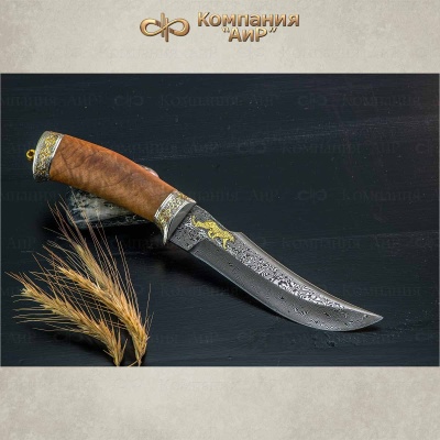 Нож Клык с сюжетом Грация гепарда, Артикул: 35819 - Компания «АиР»