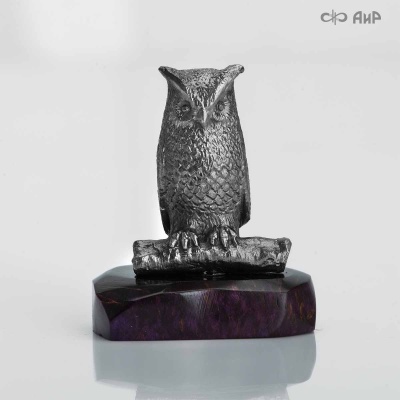 Сувенир Сова на подставке, Артикул: AF0000023964 - Компания «АиР»