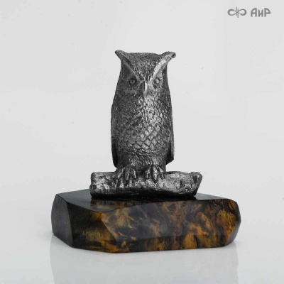 Сувенир Сова на подставке, Артикул: AF0000023964 - Компания «АиР»