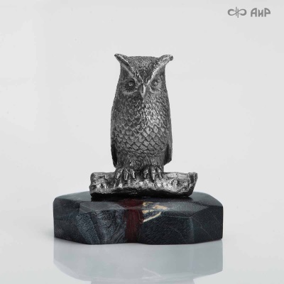 Сувенир Сова на подставке, Артикул: AF0000023964 - Компания «АиР»