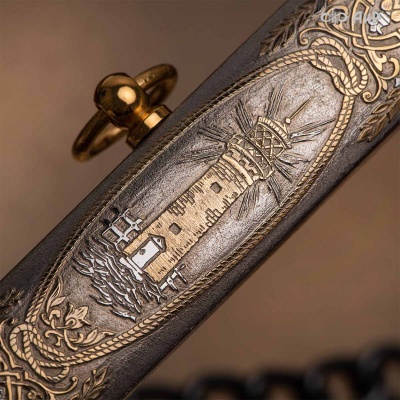 Кортик Адмиральский, цельнометаллические ножны, Артикул: 38714 - Компания «АиР»