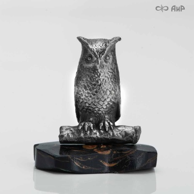 Сувенир Сова на подставке, Артикул: AF0000023964 - Компания «АиР»