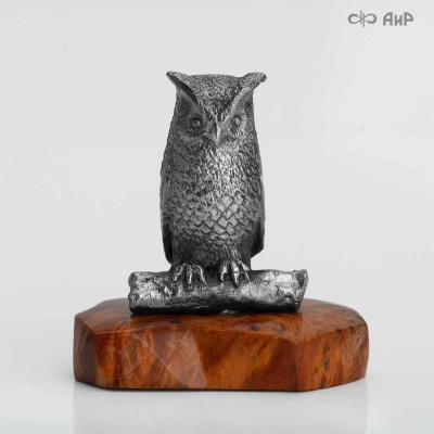 Сувенир Сова на подставке, Артикул: AF0000023964 - Компания «АиР»
