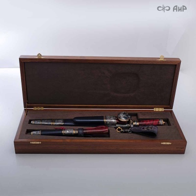  Гарнитур охотничий Царская охота, с хиршфангером, Артикул: 39191 - Компания «АиР»