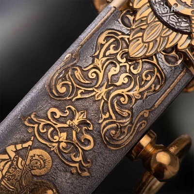 Кортик Генеральский, цельнометаллические ножны, Артикул: 39176 - Компания «АиР»