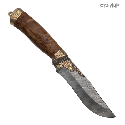  Нож Клычок-3 с сюжетом Взгляд волка, Артикул: 38945 - Компания «АиР»