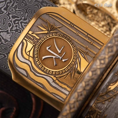 Рожок для обуви Мусуби, дамасская сталь ZDI-1016, Артикул: 38605 - Компания «АиР»