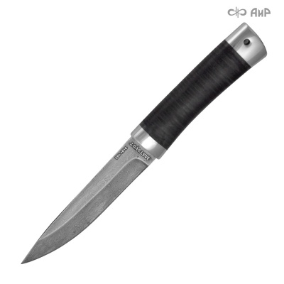 Пескарь (кожа) дамасская сталь ZDI-1016 - Компания «АиР»