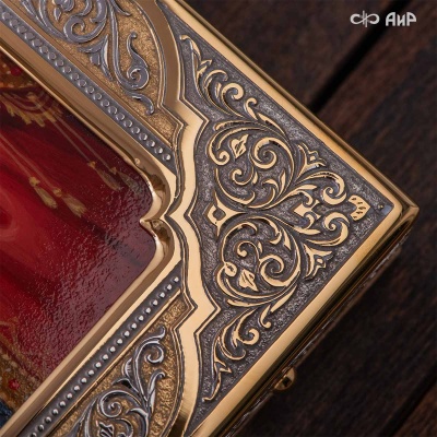 Икона в окладе Владимирская Божья Матерь Артикул: 39080 - Компания «АиР»