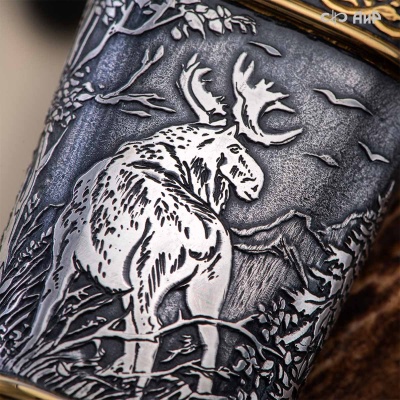 Гарнитур охотничий Великаны леса, с хиршфангером, Артикул: 39207 - Компания «АиР»