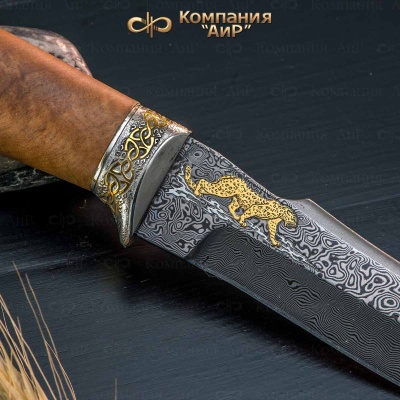 Нож Клык с сюжетом Грация гепарда, Артикул: 35819 - Компания «АиР»