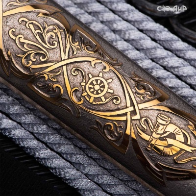  Кортик Адмиральский, цельнометаллические ножны, Артикул: 38560 - Компания «АиР»