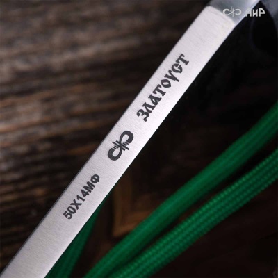 Уралмаш тесак (текстолит, паракорд с темлячным узлом, кастомная заточка) - Компания «АиР»