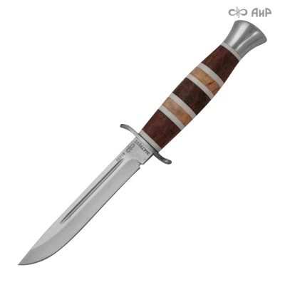 Финка-2 (наборная рукоять, карельская береза, орех, оргстекло) - Компания «АиР»