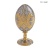 Яйцо сувенирное с красным корундом, Артикул: 36079 - Компания «АиР»