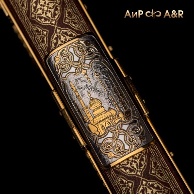 Книга в окладе Омар Хайям. Рубаи с красными корундами, Артикул: 36886 - Компания «АиР»