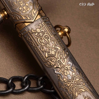 Кортик Адмиральский, цельнометаллические ножны, Артикул: 38714 - Компания «АиР»