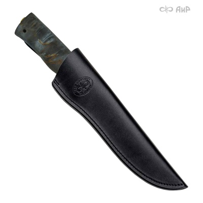 Турист (стабилизированная карельская береза, лазурная) - Компания «АиР»