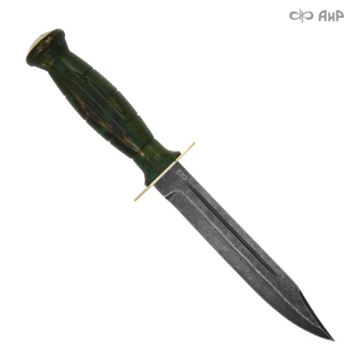 НР-43 Вишня (стабилизированная карельская береза зеленая, латунь, дол, стоунвош) - Компания «АиР»