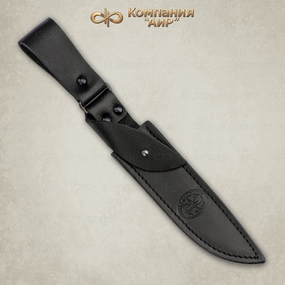  Нож Финка-2 ФСБ с золотом, ZDI-1016, кожаные ножны Артикул: 36727 - Компания «АиР»