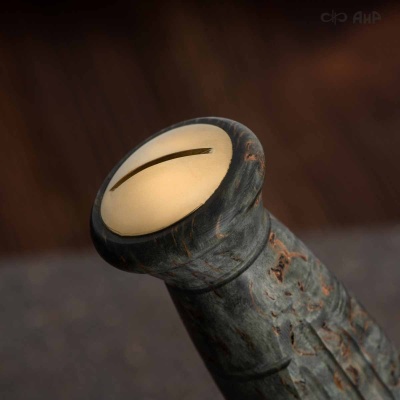 НР-43 Вишня (стабилизированная карельская береза зеленая, латунь, дол, стоунвош) - Компания «АиР»