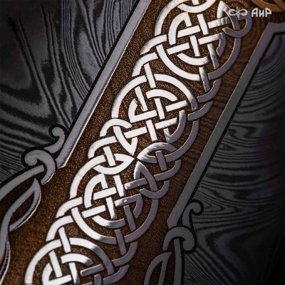 Рожок для обуви Северное наследие, дамасская сталь ZDI-1016, Артикул: 39308 - Компания «АиР»