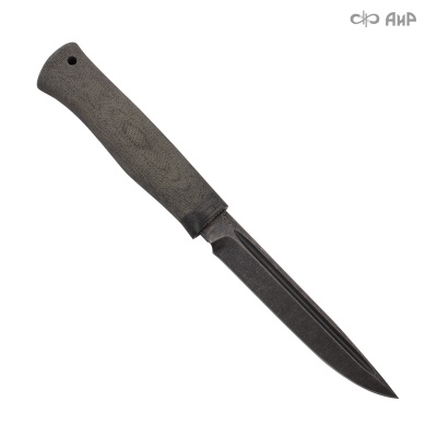 Финка Вача Лайт (текстолит, пескоструйная обработка рукояти, отверстие под темляк, стоунвош) - Компания «АиР»