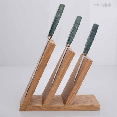 Магнитный держатель для ножей Тройка (МДФ, шпон) - Компания «АиР»