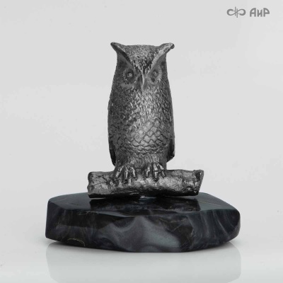 Сувенир Сова на подставке, Артикул: AF0000023964 - Компания «АиР»