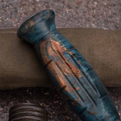 НР-43 Вишня (стабилизированная карельская береза красная, зеленая, лазурная) - Компания «АиР»