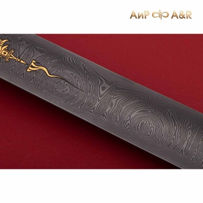 Рожок для обуви Мусуби, дамасская сталь ZDI-1016, Артикул: 37440 - Компания «АиР»