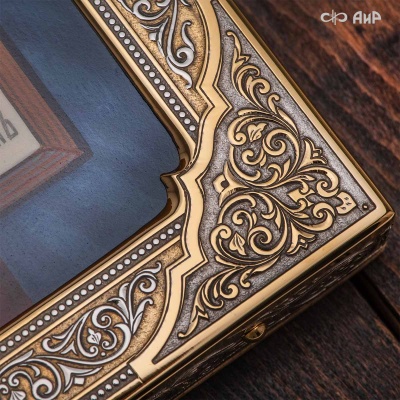 Икона в окладе Господь Вседержитель, Артикул: 39081 - Компания «АиР»