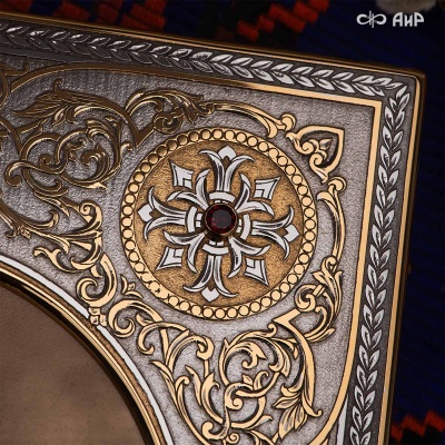  Икона в окладе Святой великомученик Георгий Победоносец, Артикул: 39177 - Компания «АиР»