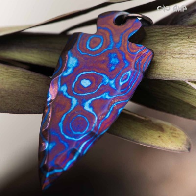  Подвеска Каменный век, титановый дамаск ЗлаТи (ZlaTi), Артикул: AF0000022688 - Компания «АиР»