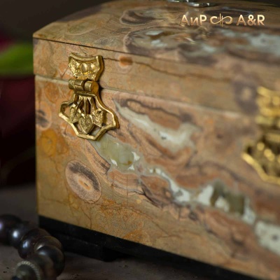 Шкатулка из риолита Экзюпери, Артикул: 37562 - Компания «АиР»