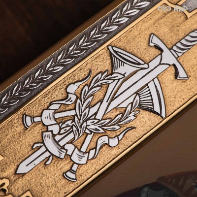  Икона в окладе Святой великомученик Георгий Победоносец, Артикул: 39177 - Компания «АиР»