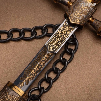 Кортик Адмиральский, цельнометаллические ножны, Артикул: 38714 - Компания «АиР»