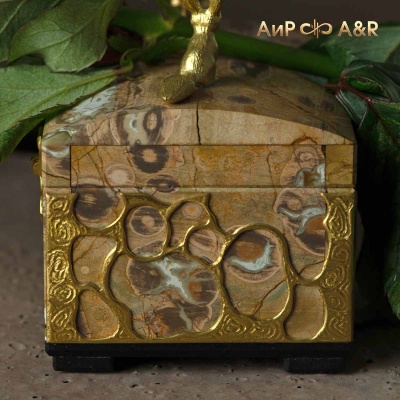 Шкатулка из риолита Экзюпери, Артикул: 37562 - Компания «АиР»